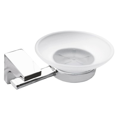 Suport din inox, cu sapuniera, A14102 foto