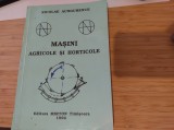 Mașini agricole și horticole. Nicolae Aungurence