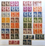 ROMANIA 1945/1947 - Mihai I - Uzuale - perechi MNH** LP 188 nestampilat