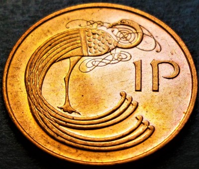 Moneda 1 PENCE - IRLANDA 1996 * cod 2377 A = UNC + LUCIU de BATERE foto