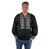 Bluza tip ie barbati RBN24 negru/alb , marimea XL