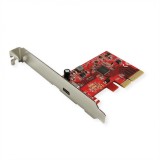 PCI Express cu 1 x USB 3.2-C Gen 2x2 extern, Roline 15.06.2195
