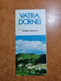 Pliant turistic - statiunea vatra dornei - din anul 1978