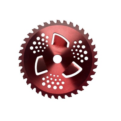 Disc taiat iarba bombat pentru motocositoare, 255 mm x 40T x 25.4 mm foto