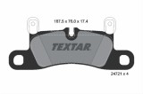 Set placute frana TEXTAR 2472102