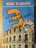 Trei Nuvele Exemplare - Miguel de Unamuno - Editura Moldova, 1990 - Roman Beletristica
