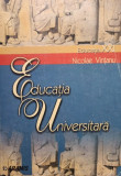 Nicolae Vintanu - Educatia universitara (2001)