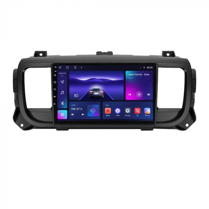 Navigatie dedicata cu Android Toyota Proace dupa 2016, 3GB RAM, Radio GPS Dual