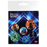 Insigne - Doctor Who Retro - mai multe modele | GB Eye
