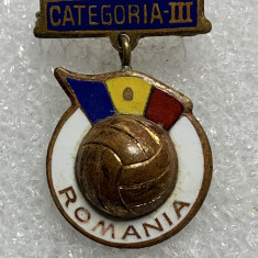 Insigna Federația Română de Fotbal categoria III