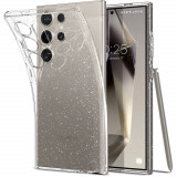 Husa Spigen Cristal Lichid pentru Samsung Galaxy S24 Transparent Glitter, Silicon, Carcasa