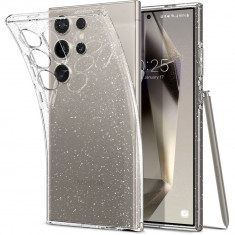 Husa Spigen Cristal Lichid pentru Samsung Galaxy S24 Transparent Glitter