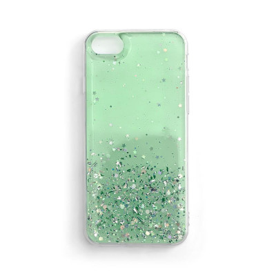 Husă Wozinsky Star Glitter Shining Pentru Samsung Galaxy A42 5G Verde 9111201922624 foto