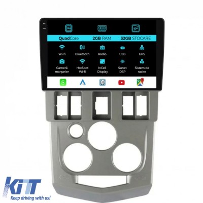 Navigatie Dedicata Dacia Logan 1 (2004-2008), Incell 9Inch, 2Gb Ram, 32Gb Stocare, Carplay Performance AutoTuning foto