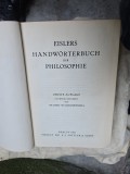 Eislers Handw&ouml;rterbuch der Philosophie - Richard M&uuml;ller-Freienfels