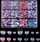 Figurine 3D volumetrice pentru manichiură, set ZSHZ-973