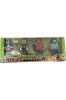 Set 4 Figurine Cu Supereroi Și Accesorii, Minecraft