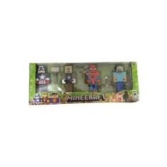 Set 4 Figurine Cu Supereroi Și Accesorii