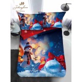 Cumpara ieftin Lenjerie de pat 1 Persoana - Model de Craciun - SPR404035