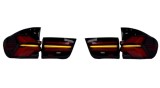 Set lampi spate, stopuri Bmw X5 (E70), 04.2010-11.2013, montare spate, stanga+dreapta, LED; fumuriu; Tuning, L-Series
