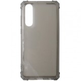 Husa spate silicon, colturi intarite, fumuriu transparent, pentru Huawei P30