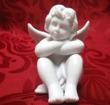 BIBELOU FIGURINA PORTELAN MAT BISCUIT ROSENTHAL CLASSIC DECOR INGERAS