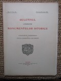 BULETINUL COMISIUNII MONUMENTELOR ISTORICE , PUBLICATIUNE TRIMESTRIALA ANUL IV , FASC. 16 , OCTOMBRIE-DECEMBRIE 1911