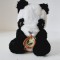 Urs panda de plush, Shanghai Dolls Factory SDF, China, 12cm