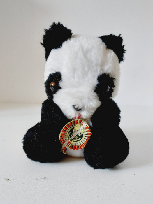 Urs panda de plush, Shanghai Dolls Factory SDF, China, 12cm