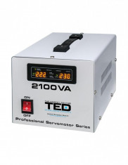 Stabilizator retea maxim 2100VA-SVC cu servomotor TED2100SVC TED Electric foto