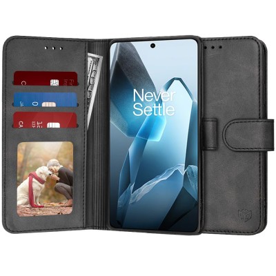 Husa 360 OnePlus 13 Techsuit Diary Book, negru foto