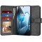 Husa 360 OnePlus 13 Techsuit Diary Book, negru