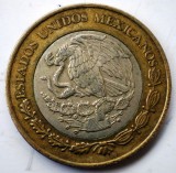 7.157 MEXIC 10 PESOS 2007 BIMETAL, America de Nord