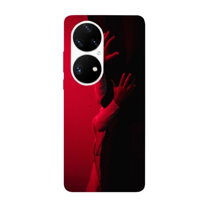 Husa compatibila cu Huawei Nova 9 model Black and red vibes, Silicon, TPU, Viceversa