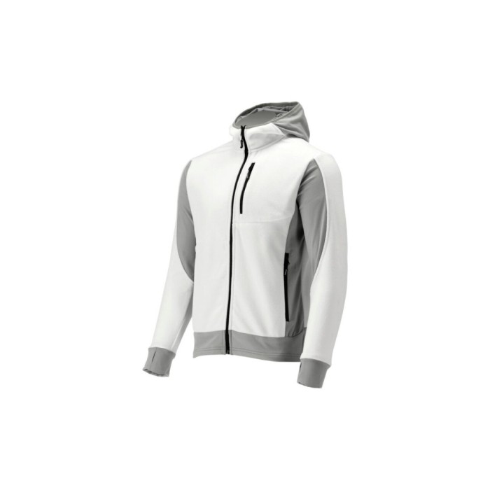 Jacheta fleece cu gluga sarna alba xl Yato YT-79179