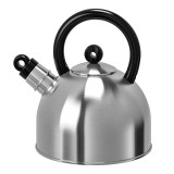 Cumpara ieftin Ceainic inox cu fluier, capacitate 2 l, gri, General