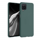 Husa pentru Samsung Galaxy A12, Silicon, Verde, 54048.171, Carcasa