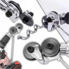 Set accesorii taiere metal, 0,8-2mm, pentru bormasina, 125x59x53mm