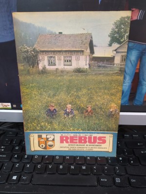 Rebus, revistă bilunară de divertisment, 1 mai 1987, nr. 9, 717, anul 30, 151 foto