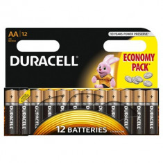 Set 12 baterii Duracell, Basic AA foto