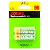 Set 2 Acumulatori Ni-Mh tip R6 1.2V 2600mAH Kodak