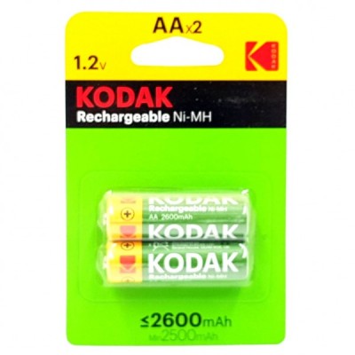Set 2 Acumulatori Ni-Mh tip R6 1.2V 2600mAH Kodak foto