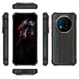 Cumpara ieftin Telefon Mobil OUKITEL G6 Rugged, Verde, 4G LTE, Ecran 6.52 90Hz, 16GB RAM (4GB + 12GB extensibili), 128GB, Camera 64MP, Android 16, 10600mAh, NFC, Dua