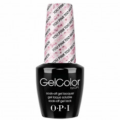 Lac de unghii semipermanent OPI Gel Color You Pink Too Much, 15ml foto