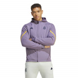 Real Madrid hanorac de bărbați cu glugă Gameday violet - XL, Adidas