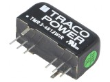 Convertor DC/DC 3W 18-75V la 12V 250mA SIP8