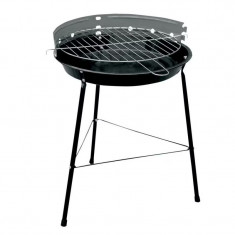 Gratar pe carbuni MasterGrill MG930, diametru, 32 cm, Metal, Negru