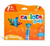Set 6 carioci lavabile pentru bebelusi, +1 an