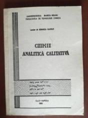 Chimie analitica calitativa- I.Haiduc foto