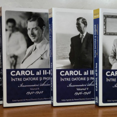 Carol al II lea. Între datorie și pasiune. Însemnări zilnice (6 volume)